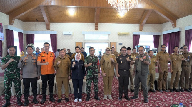 Antisipasi Karhutla di Lahan Gambut, Korem 042/Gapu dan Pemkab Tanjabtim Perkuat Sinergi
